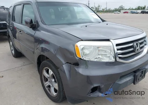 2014 Honda Pilot Ex-L из США, поврежденный, VIN 5FNYF3H57EB004512